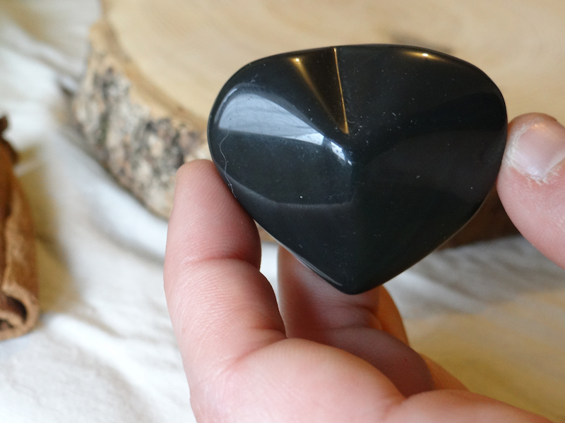 Cœur Obsidienne Oeil Céleste - Pérou – Image 2