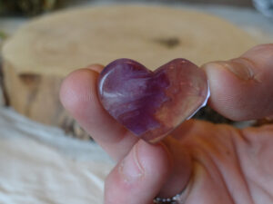 Coeur en Fluorite - Madagascar